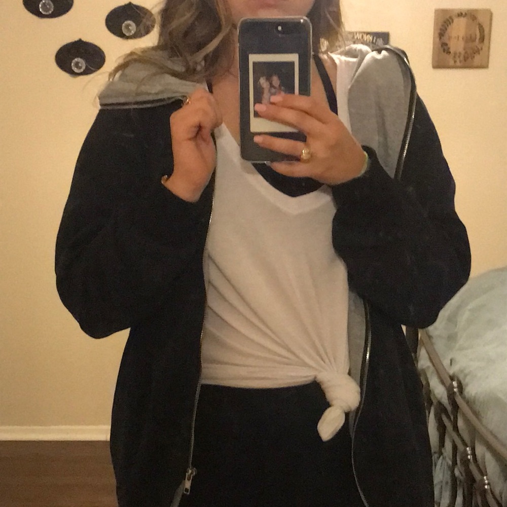 Infinity zipper hoodie💓